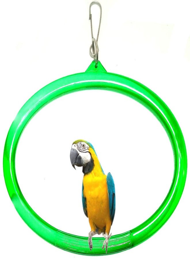 One Top New Classic Colorful Swing Bird Toy, Chew Toy for Birds Plastic Chew Toy for Bird Pack of 1 - Image 1